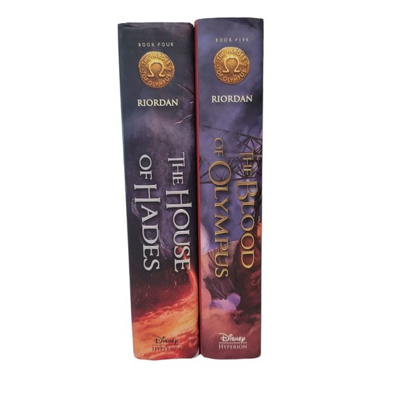 Disney The Heroes of Olympus book 4 & 5 The House of Hades And Ahe Blood of Olym - Picture 8 of 8